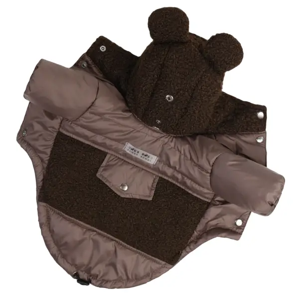 Куртка Teddy шоколад K-99