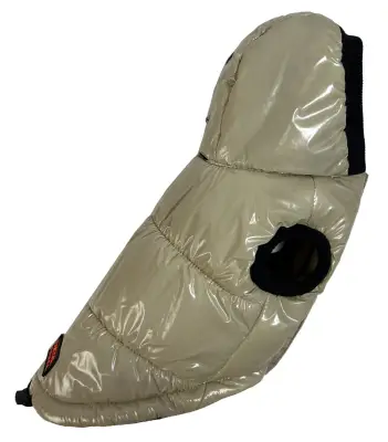 Жилет лакований беж G-103