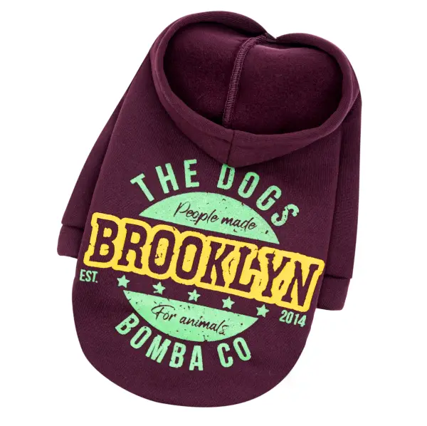 Толстовка Brooklyn марсала Y-339