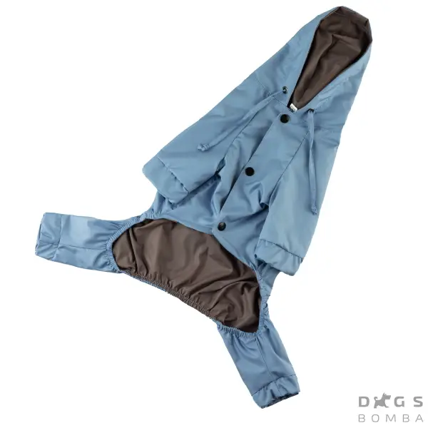 Дощовик DB кишеня блакитний M-66