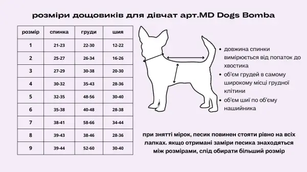 Дощовик ДЛЯ ДIВЧАТ рюша абстракцiя фіолет MD-19