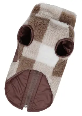 Жилет Teddy капучино G-116