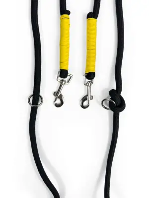 Повідець Hands Free чорний L-14