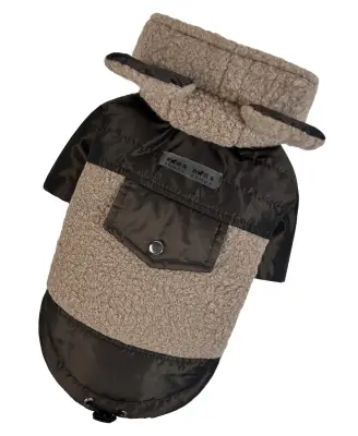 Куртка Teddy коричнева K-77