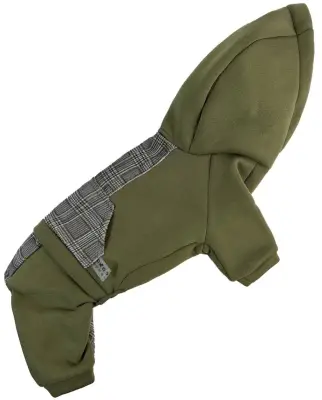 Костюм з клiтинкою хакi D-184