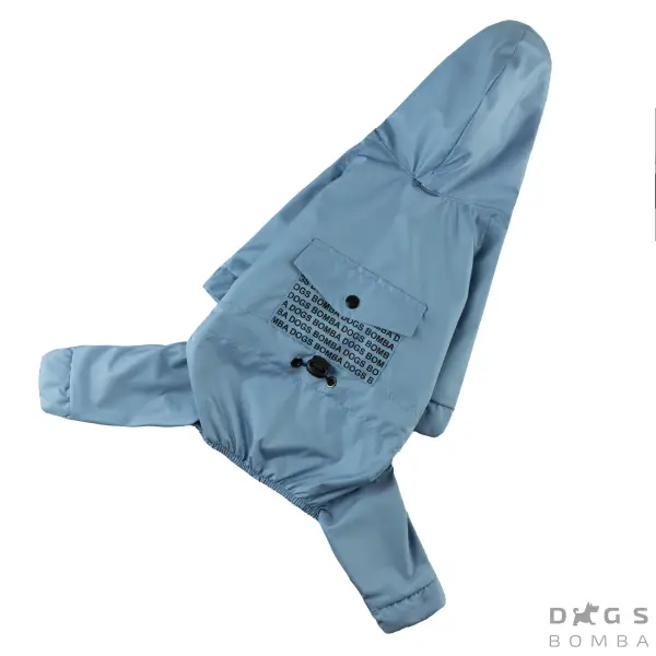 Дощовик DB кишеня блакитний M-66