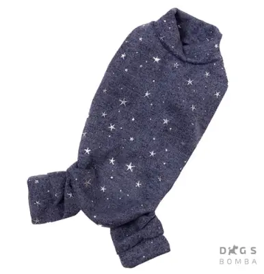 Костюм блискучі Зірки синій D-71