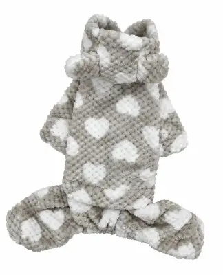 Костюм махровий серця капучино D-269