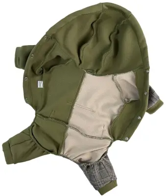 Костюм з клiтинкою хакi D-184
