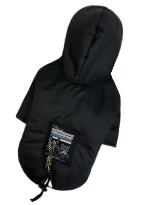 Парка Denim чорний KP-23