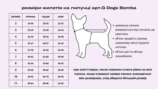 Жилет на липучці Dogs Bomba синій GL-6