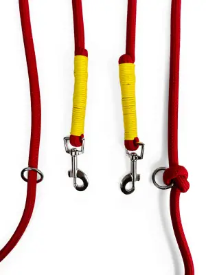 Повідець Hands Free червоний L-12