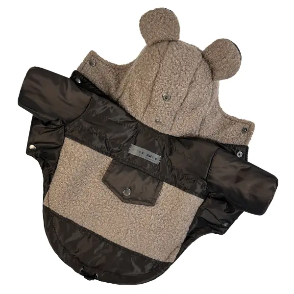 Куртка Teddy коричнева K-77